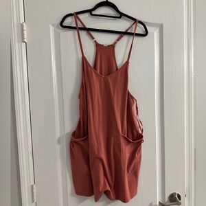 Dusty Rose Romper - Size S